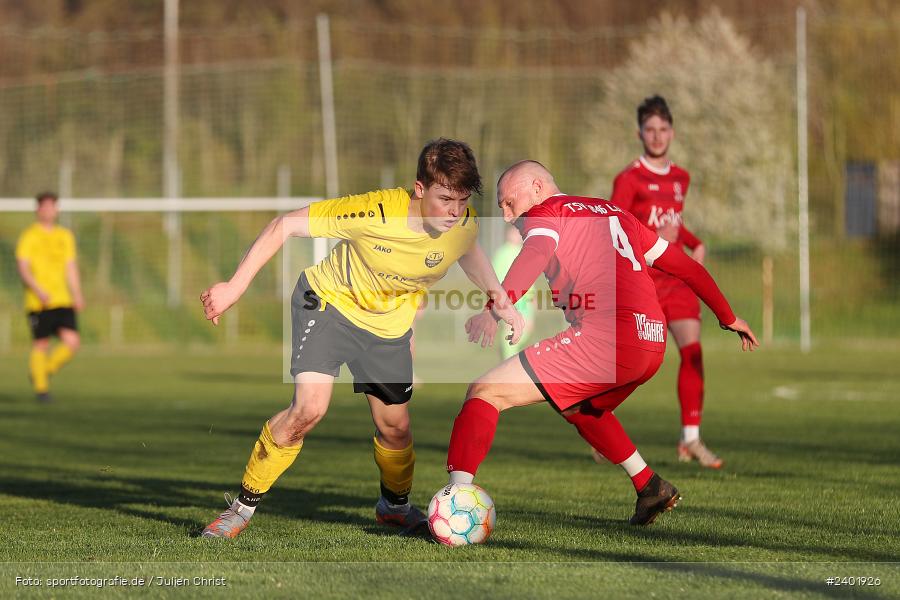 Sportgelände, Eisingen, 05.04.2024, sport, action, BFV, Fussball, April 2024, 26. Spieltag, Bezirksliga Unterfranken West, LOH, EIS, TSV Lohr, TSV Eisingen - Bild-ID: 2401926