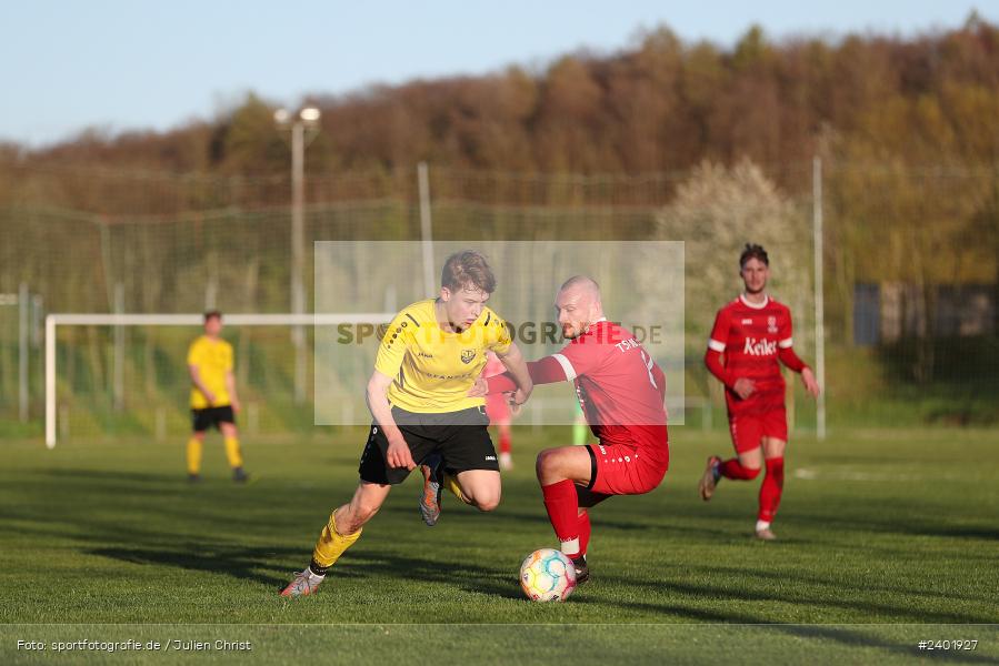 Sportgelände, Eisingen, 05.04.2024, sport, action, BFV, Fussball, April 2024, 26. Spieltag, Bezirksliga Unterfranken West, LOH, EIS, TSV Lohr, TSV Eisingen - Bild-ID: 2401927