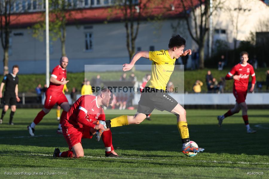 Sportgelände, Eisingen, 05.04.2024, sport, action, BFV, Fussball, April 2024, 26. Spieltag, Bezirksliga Unterfranken West, LOH, EIS, TSV Lohr, TSV Eisingen - Bild-ID: 2401928