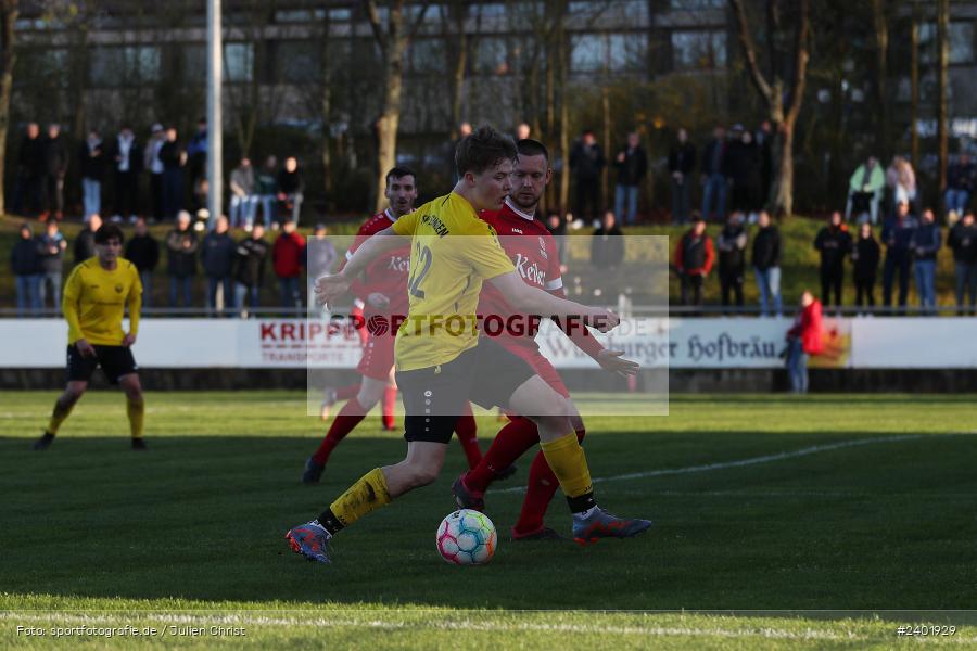 Sportgelände, Eisingen, 05.04.2024, sport, action, BFV, Fussball, April 2024, 26. Spieltag, Bezirksliga Unterfranken West, LOH, EIS, TSV Lohr, TSV Eisingen - Bild-ID: 2401929