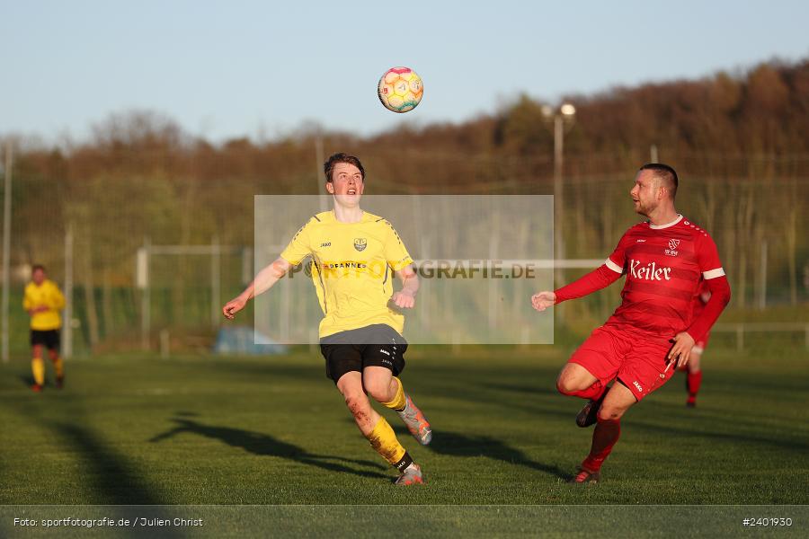 Sportgelände, Eisingen, 05.04.2024, sport, action, BFV, Fussball, April 2024, 26. Spieltag, Bezirksliga Unterfranken West, LOH, EIS, TSV Lohr, TSV Eisingen - Bild-ID: 2401930