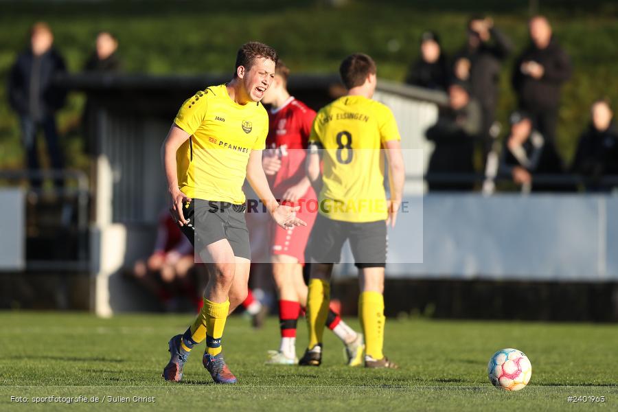 Sportgelände, Eisingen, 04.04.2024, sport, action, BFV, Fussball, April 2024, 26. Spieltag, Bezirksliga Unterfranken West, LOH, EIS, TSV Lohr, TSV Eisingen - Bild-ID: 2401963