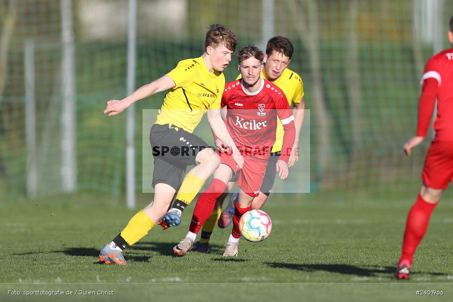 Sportgelände, Eisingen, 04.04.2024, sport, action, BFV, Fussball, April 2024, 26. Spieltag, Bezirksliga Unterfranken West, LOH, EIS, TSV Lohr, TSV Eisingen - Bild-ID: 2401966