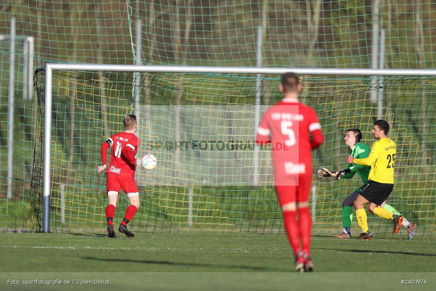 Sportgelände, Eisingen, 04.04.2024, sport, action, BFV, Fussball, April 2024, 26. Spieltag, Bezirksliga Unterfranken West, LOH, EIS, TSV Lohr, TSV Eisingen - Bild-ID: 2401974