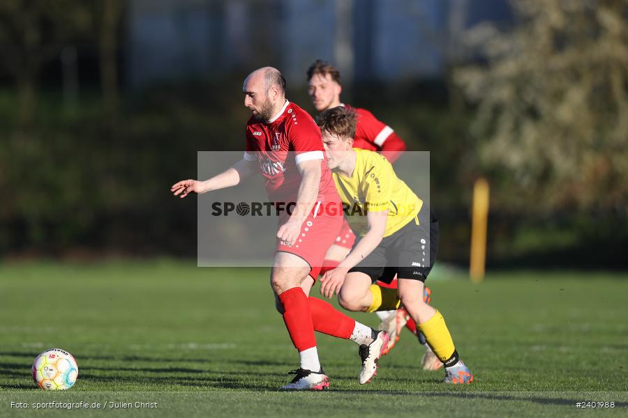 Sportgelände, Eisingen, 04.04.2024, sport, action, BFV, Fussball, April 2024, 26. Spieltag, Bezirksliga Unterfranken West, LOH, EIS, TSV Lohr, TSV Eisingen - Bild-ID: 2401988