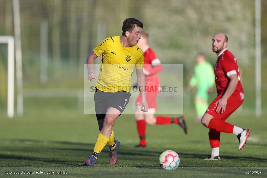 Sportgelände, Eisingen, 04.04.2024, sport, action, BFV, Fussball, April 2024, 26. Spieltag, Bezirksliga Unterfranken West, LOH, EIS, TSV Lohr, TSV Eisingen - Bild-ID: 2401989
