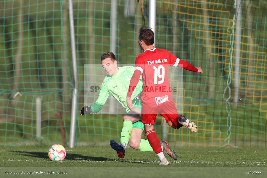 Sportgelände, Eisingen, 04.04.2024, sport, action, BFV, Fussball, April 2024, 26. Spieltag, Bezirksliga Unterfranken West, LOH, EIS, TSV Lohr, TSV Eisingen - Bild-ID: 2401999