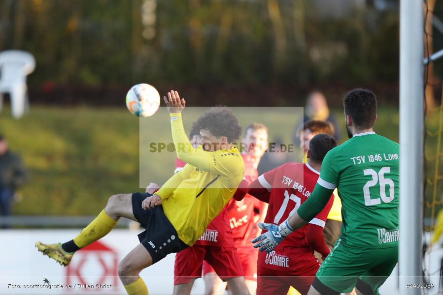 Sportgelände, Eisingen, 04.04.2024, sport, action, BFV, Fussball, April 2024, 26. Spieltag, Bezirksliga Unterfranken West, LOH, EIS, TSV Lohr, TSV Eisingen - Bild-ID: 2402039
