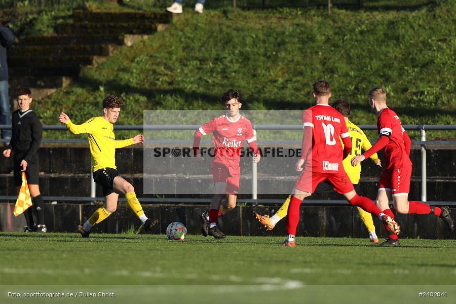 Sportgelände, Eisingen, 04.04.2024, sport, action, BFV, Fussball, April 2024, 26. Spieltag, Bezirksliga Unterfranken West, LOH, EIS, TSV Lohr, TSV Eisingen - Bild-ID: 2402041