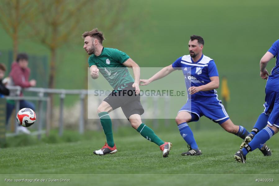 Sportgelände, Duttenbrunn, 05.04.2024, sport, action, BFV, Fussball, April 2024, 24. Spieltag, Kreisliga Würzburg Gr. 2, FCT, DUT, FC Thüngen, TSV Duttenbrunn - Bild-ID: 2402053