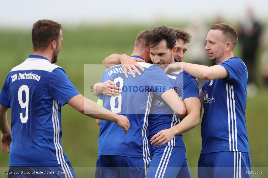 Sportgelände, Duttenbrunn, 05.04.2024, sport, action, BFV, Fussball, April 2024, 24. Spieltag, Kreisliga Würzburg Gr. 2, FCT, DUT, FC Thüngen, TSV Duttenbrunn - Bild-ID: 2402079