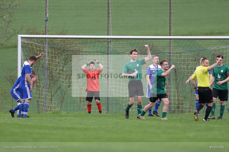 Sportgelände, Duttenbrunn, 05.04.2024, sport, action, BFV, Fussball, April 2024, 24. Spieltag, Kreisliga Würzburg Gr. 2, FCT, DUT, FC Thüngen, TSV Duttenbrunn - Bild-ID: 2402082