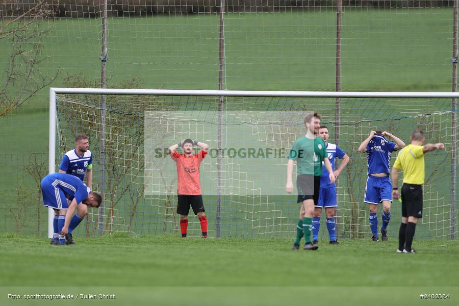 Sportgelände, Duttenbrunn, 05.04.2024, sport, action, BFV, Fussball, April 2024, 24. Spieltag, Kreisliga Würzburg Gr. 2, FCT, DUT, FC Thüngen, TSV Duttenbrunn - Bild-ID: 2402084