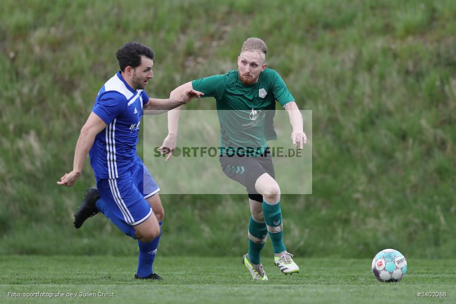 Sportgelände, Duttenbrunn, 05.04.2024, sport, action, BFV, Fussball, April 2024, 24. Spieltag, Kreisliga Würzburg Gr. 2, FCT, DUT, FC Thüngen, TSV Duttenbrunn - Bild-ID: 2402088