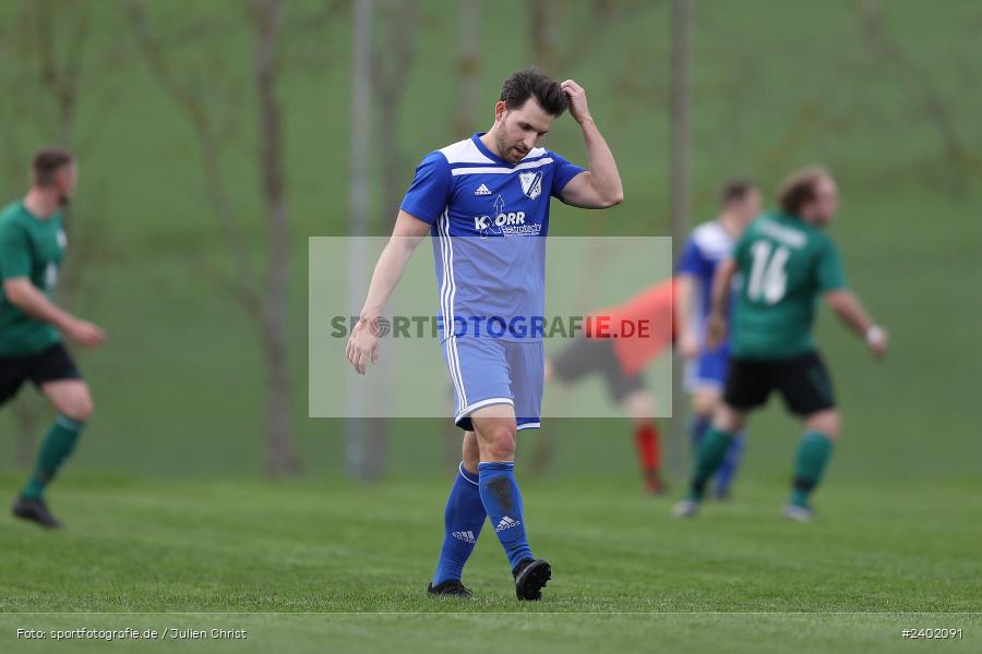 Sportgelände, Duttenbrunn, 05.04.2024, sport, action, BFV, Fussball, April 2024, 24. Spieltag, Kreisliga Würzburg Gr. 2, FCT, DUT, FC Thüngen, TSV Duttenbrunn - Bild-ID: 2402091