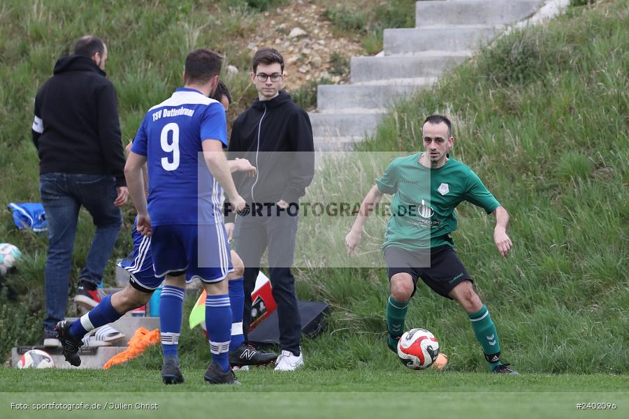 Sportgelände, Duttenbrunn, 05.04.2024, sport, action, BFV, Fussball, April 2024, 24. Spieltag, Kreisliga Würzburg Gr. 2, FCT, DUT, FC Thüngen, TSV Duttenbrunn - Bild-ID: 2402096