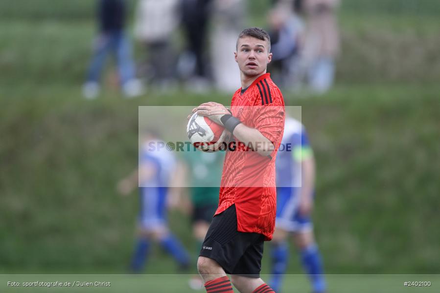 Sportgelände, Duttenbrunn, 05.04.2024, sport, action, BFV, Fussball, April 2024, 24. Spieltag, Kreisliga Würzburg Gr. 2, FCT, DUT, FC Thüngen, TSV Duttenbrunn - Bild-ID: 2402100