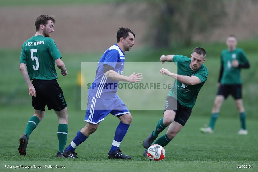 Sportgelände, Duttenbrunn, 05.04.2024, sport, action, BFV, Fussball, April 2024, 24. Spieltag, Kreisliga Würzburg Gr. 2, FCT, DUT, FC Thüngen, TSV Duttenbrunn - Bild-ID: 2402104