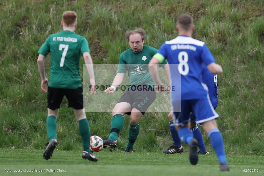 Sportgelände, Duttenbrunn, 05.04.2024, sport, action, BFV, Fussball, April 2024, 24. Spieltag, Kreisliga Würzburg Gr. 2, FCT, DUT, FC Thüngen, TSV Duttenbrunn - Bild-ID: 2402110