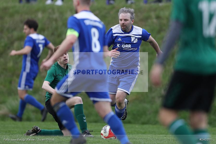 Sportgelände, Duttenbrunn, 05.04.2024, sport, action, BFV, Fussball, April 2024, 24. Spieltag, Kreisliga Würzburg Gr. 2, FCT, DUT, FC Thüngen, TSV Duttenbrunn - Bild-ID: 2402111