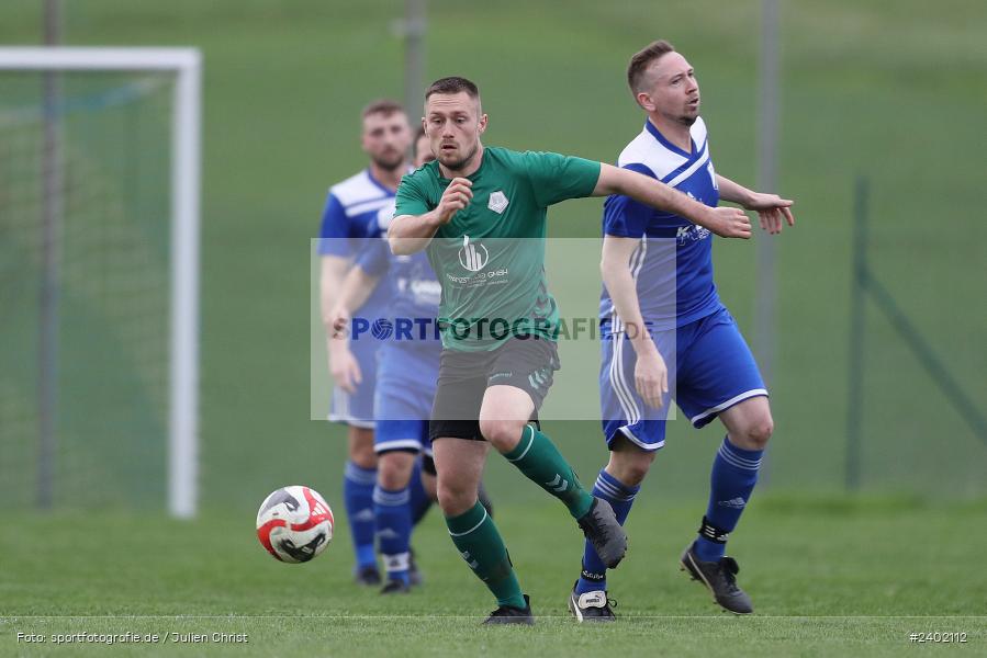 Sportgelände, Duttenbrunn, 05.04.2024, sport, action, BFV, Fussball, April 2024, 24. Spieltag, Kreisliga Würzburg Gr. 2, FCT, DUT, FC Thüngen, TSV Duttenbrunn - Bild-ID: 2402112