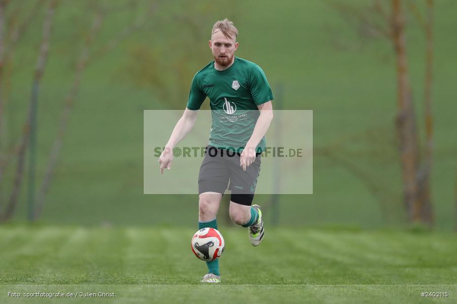 Sportgelände, Duttenbrunn, 05.04.2024, sport, action, BFV, Fussball, April 2024, 24. Spieltag, Kreisliga Würzburg Gr. 2, FCT, DUT, FC Thüngen, TSV Duttenbrunn - Bild-ID: 2402115