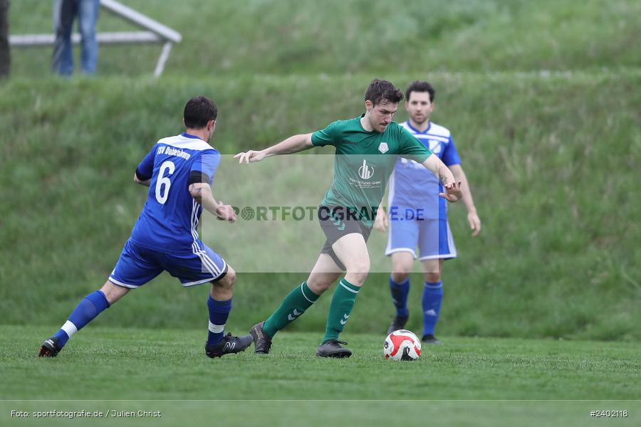 Sportgelände, Duttenbrunn, 05.04.2024, sport, action, BFV, Fussball, April 2024, 24. Spieltag, Kreisliga Würzburg Gr. 2, FCT, DUT, FC Thüngen, TSV Duttenbrunn - Bild-ID: 2402118