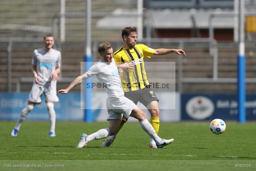 Stadion am Schönbusch, Aschaffenburg, 06.04.2024, sport, action, BFV, Fussball, April 2024, 28. Spieltag, Regionalliga Bayern, DJK, SVA, DJK Vilzing, SV Viktoria Aschaffenburg - Bild-ID: 2402124