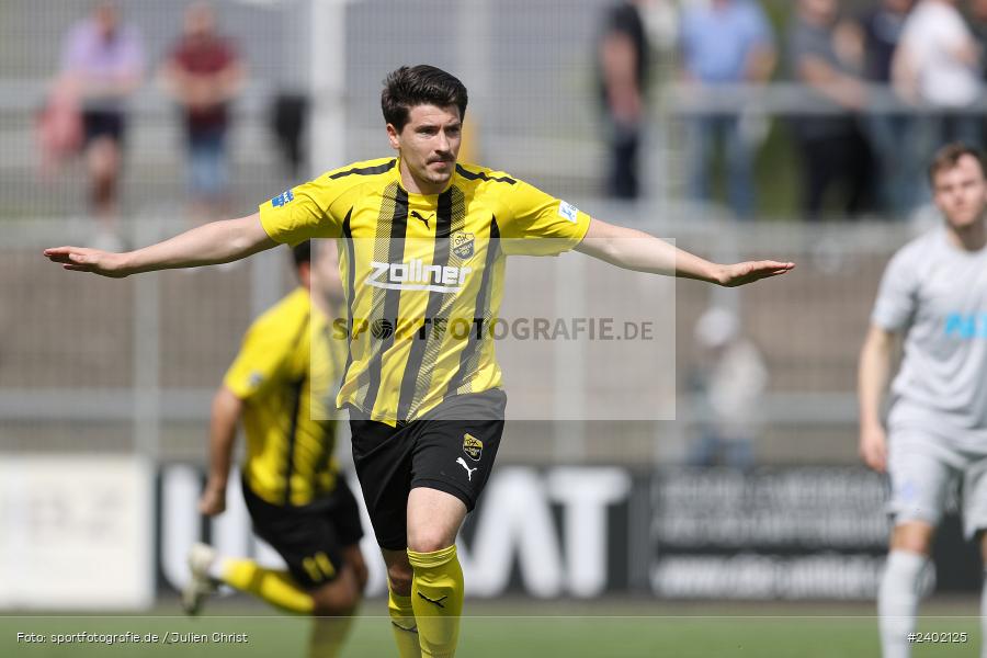 Stadion am Schönbusch, Aschaffenburg, 06.04.2024, sport, action, BFV, Fussball, April 2024, 28. Spieltag, Regionalliga Bayern, DJK, SVA, DJK Vilzing, SV Viktoria Aschaffenburg - Bild-ID: 2402125