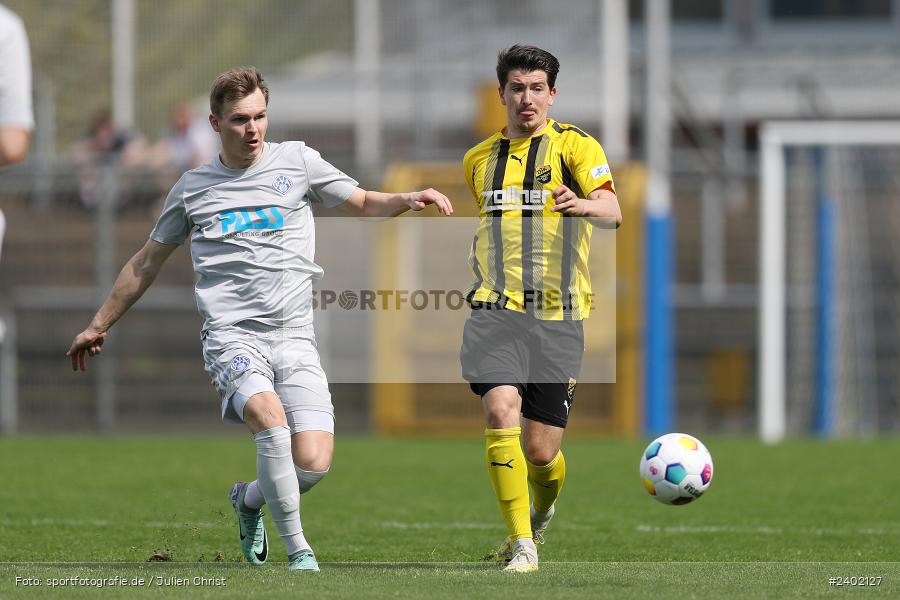 Stadion am Schönbusch, Aschaffenburg, 06.04.2024, sport, action, BFV, Fussball, April 2024, 28. Spieltag, Regionalliga Bayern, DJK, SVA, DJK Vilzing, SV Viktoria Aschaffenburg - Bild-ID: 2402127