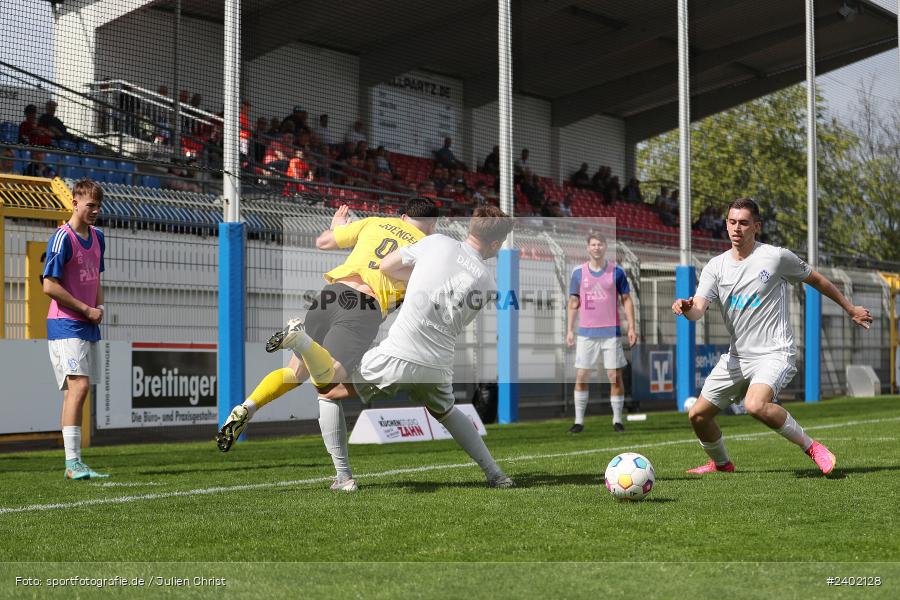 Stadion am Schönbusch, Aschaffenburg, 06.04.2024, sport, action, BFV, Fussball, April 2024, 28. Spieltag, Regionalliga Bayern, DJK, SVA, DJK Vilzing, SV Viktoria Aschaffenburg - Bild-ID: 2402128
