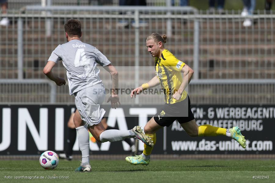 Stadion am Schönbusch, Aschaffenburg, 06.04.2024, sport, action, BFV, Fussball, April 2024, 28. Spieltag, Regionalliga Bayern, DJK, SVA, DJK Vilzing, SV Viktoria Aschaffenburg - Bild-ID: 2402143