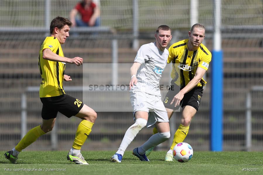 Stadion am Schönbusch, Aschaffenburg, 06.04.2024, sport, action, BFV, Fussball, April 2024, 28. Spieltag, Regionalliga Bayern, DJK, SVA, DJK Vilzing, SV Viktoria Aschaffenburg - Bild-ID: 2402151
