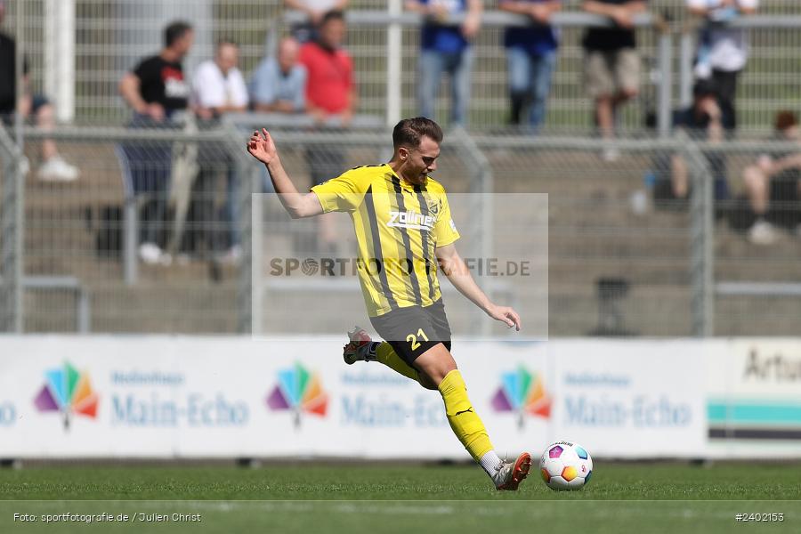 Stadion am Schönbusch, Aschaffenburg, 06.04.2024, sport, action, BFV, Fussball, April 2024, 28. Spieltag, Regionalliga Bayern, DJK, SVA, DJK Vilzing, SV Viktoria Aschaffenburg - Bild-ID: 2402153