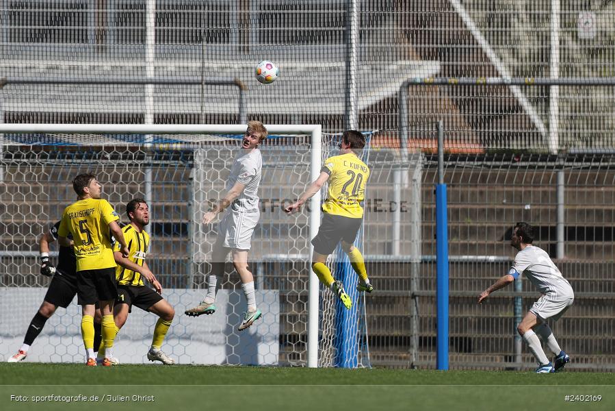 Stadion am Schönbusch, Aschaffenburg, 06.04.2024, sport, action, BFV, Fussball, April 2024, 28. Spieltag, Regionalliga Bayern, DJK, SVA, DJK Vilzing, SV Viktoria Aschaffenburg - Bild-ID: 2402169