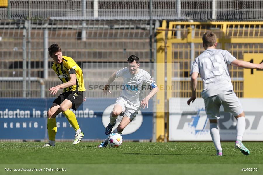 Stadion am Schönbusch, Aschaffenburg, 06.04.2024, sport, action, BFV, Fussball, April 2024, 28. Spieltag, Regionalliga Bayern, DJK, SVA, DJK Vilzing, SV Viktoria Aschaffenburg - Bild-ID: 2402170