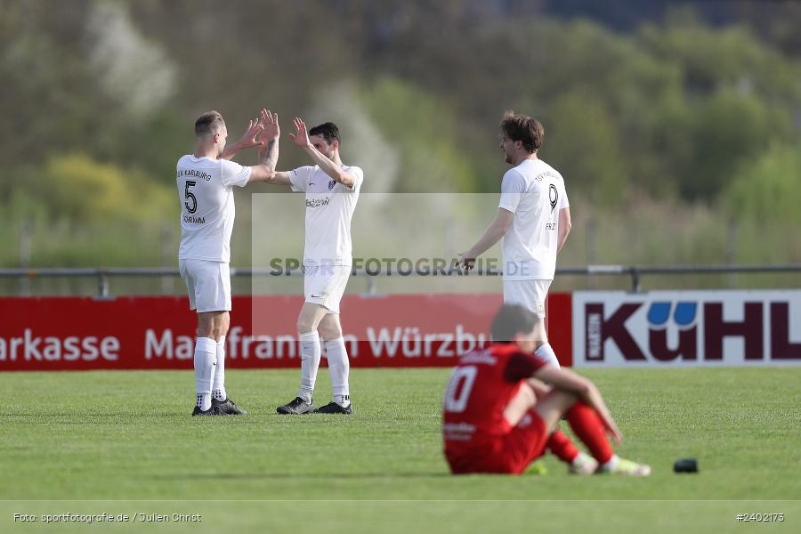 Sportgelände, Karlburg, 06.04.2024, sport, action, BFV, Fussball, April 2024, 28. Spieltag, Landesliga Nordwest, VAB, TSV, SV Vatan Spor Aschaffenburg, TSV Karlburg - Bild-ID: 2402173