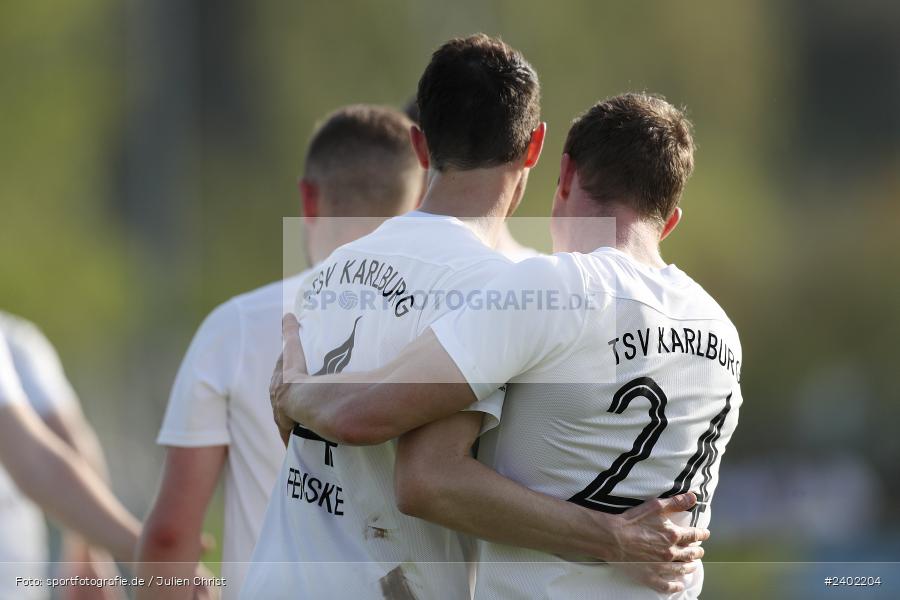 Sportgelände, Karlburg, 06.04.2024, sport, action, BFV, Fussball, April 2024, 28. Spieltag, Landesliga Nordwest, VAB, TSV, SV Vatan Spor Aschaffenburg, TSV Karlburg - Bild-ID: 2402204