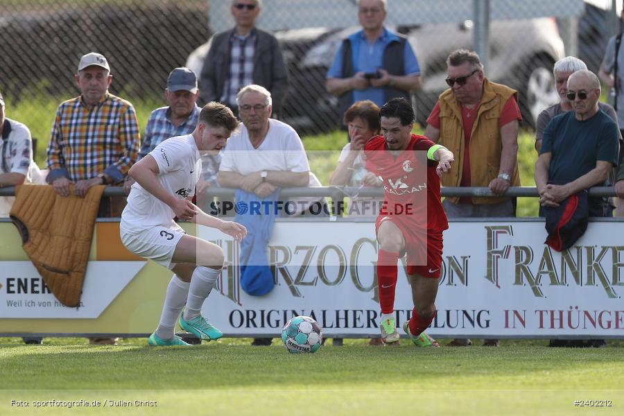 Sportgelände, Karlburg, 06.04.2024, sport, action, BFV, Fussball, April 2024, 28. Spieltag, Landesliga Nordwest, VAB, TSV, SV Vatan Spor Aschaffenburg, TSV Karlburg - Bild-ID: 2402212