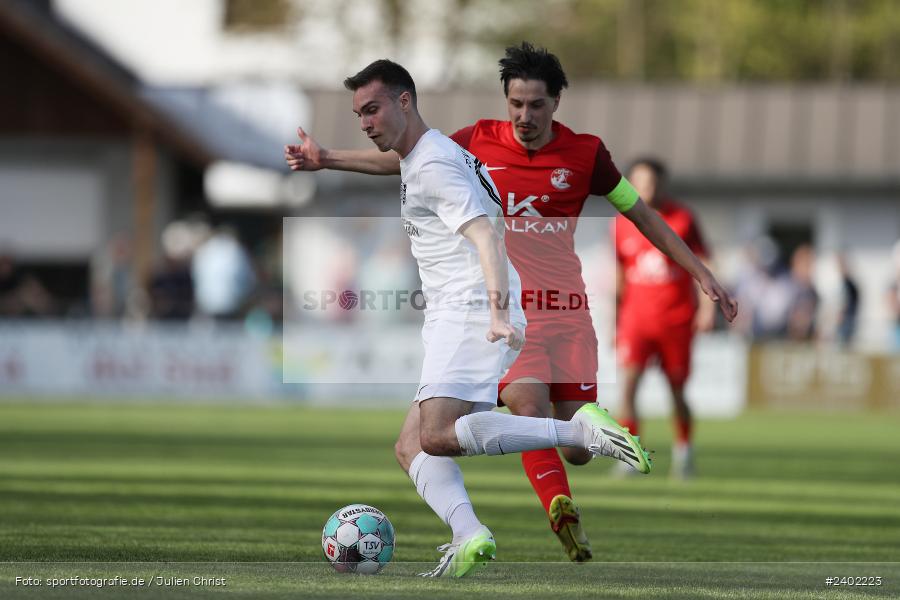 Sportgelände, Karlburg, 06.04.2024, sport, action, BFV, Fussball, April 2024, 28. Spieltag, Landesliga Nordwest, VAB, TSV, SV Vatan Spor Aschaffenburg, TSV Karlburg - Bild-ID: 2402223