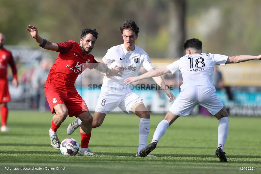 Sportgelände, Karlburg, 06.04.2024, sport, action, BFV, Fussball, April 2024, 28. Spieltag, Landesliga Nordwest, VAB, TSV, SV Vatan Spor Aschaffenburg, TSV Karlburg - Bild-ID: 2402224