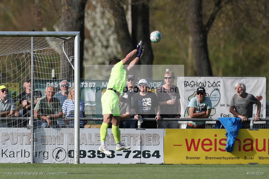Sportgelände, Karlburg, 06.04.2024, sport, action, BFV, Fussball, April 2024, 28. Spieltag, Landesliga Nordwest, VAB, TSV, SV Vatan Spor Aschaffenburg, TSV Karlburg - Bild-ID: 2402226