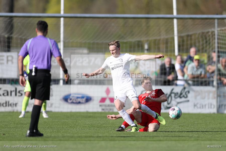 Sportgelände, Karlburg, 06.04.2024, sport, action, BFV, Fussball, April 2024, 28. Spieltag, Landesliga Nordwest, VAB, TSV, SV Vatan Spor Aschaffenburg, TSV Karlburg - Bild-ID: 2402229