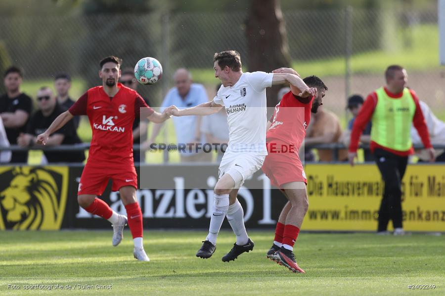 Sportgelände, Karlburg, 06.04.2024, sport, action, BFV, Fussball, April 2024, 28. Spieltag, Landesliga Nordwest, VAB, TSV, SV Vatan Spor Aschaffenburg, TSV Karlburg - Bild-ID: 2402249