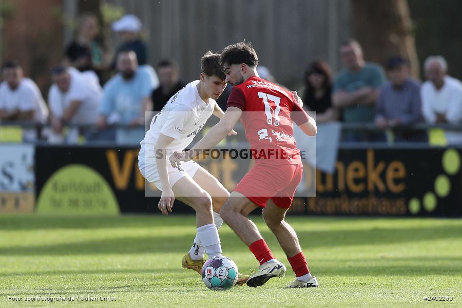 Sportgelände, Karlburg, 06.04.2024, sport, action, BFV, Fussball, April 2024, 28. Spieltag, Landesliga Nordwest, VAB, TSV, SV Vatan Spor Aschaffenburg, TSV Karlburg - Bild-ID: 2402250