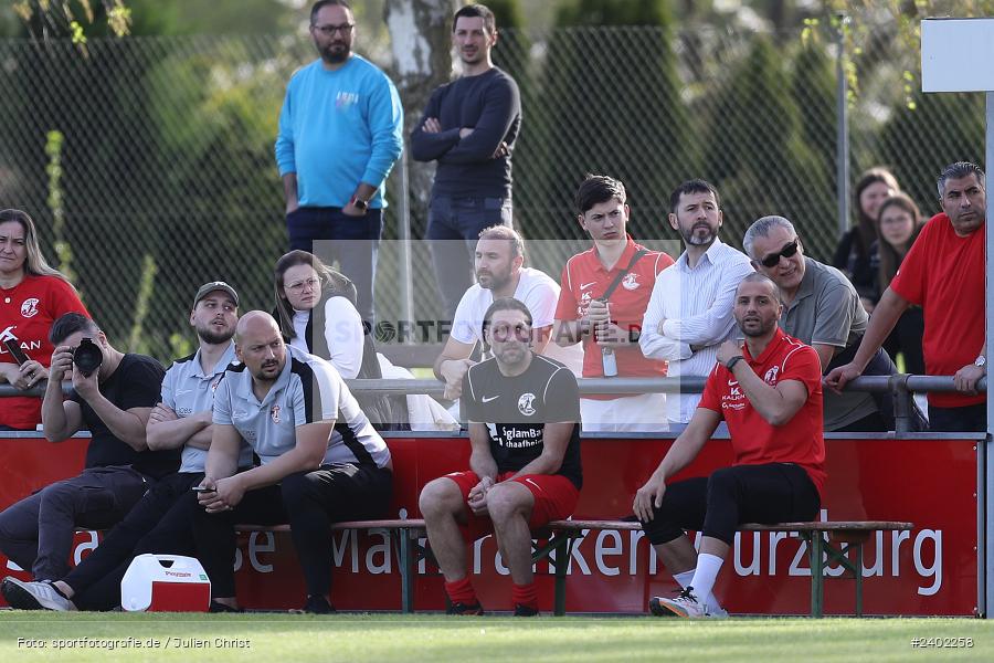 Sportgelände, Karlburg, 06.04.2024, sport, action, BFV, Fussball, April 2024, 28. Spieltag, Landesliga Nordwest, VAB, TSV, SV Vatan Spor Aschaffenburg, TSV Karlburg - Bild-ID: 2402258