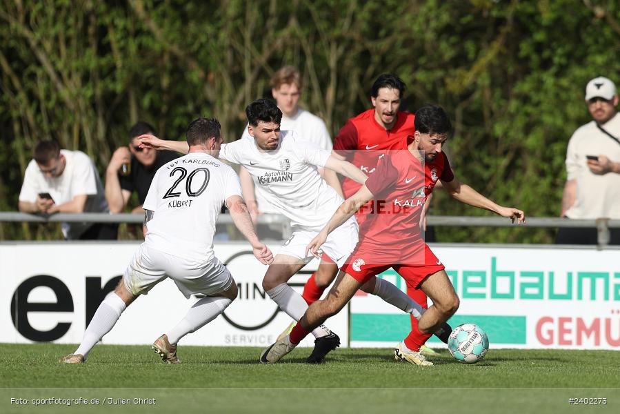 Sportgelände, Karlburg, 06.04.2024, sport, action, BFV, Fussball, April 2024, 28. Spieltag, Landesliga Nordwest, VAB, TSV, SV Vatan Spor Aschaffenburg, TSV Karlburg - Bild-ID: 2402273