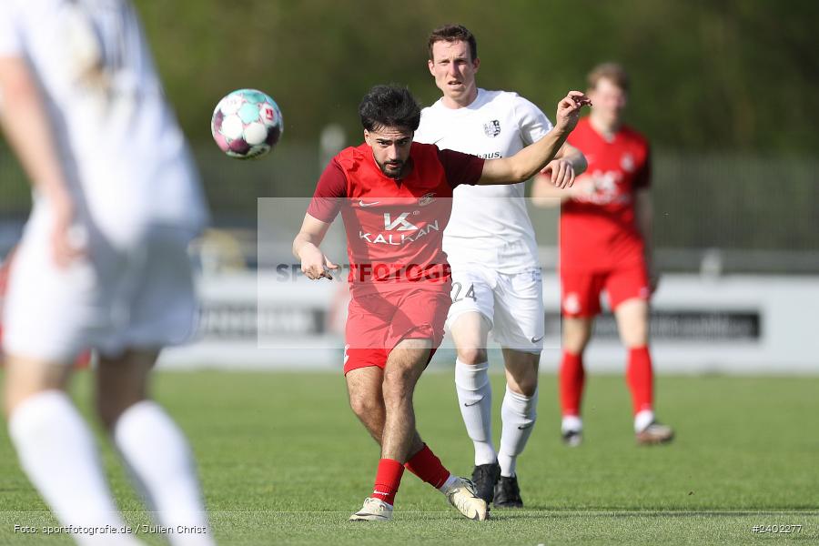 Sportgelände, Karlburg, 06.04.2024, sport, action, BFV, Fussball, April 2024, 28. Spieltag, Landesliga Nordwest, VAB, TSV, SV Vatan Spor Aschaffenburg, TSV Karlburg - Bild-ID: 2402277
