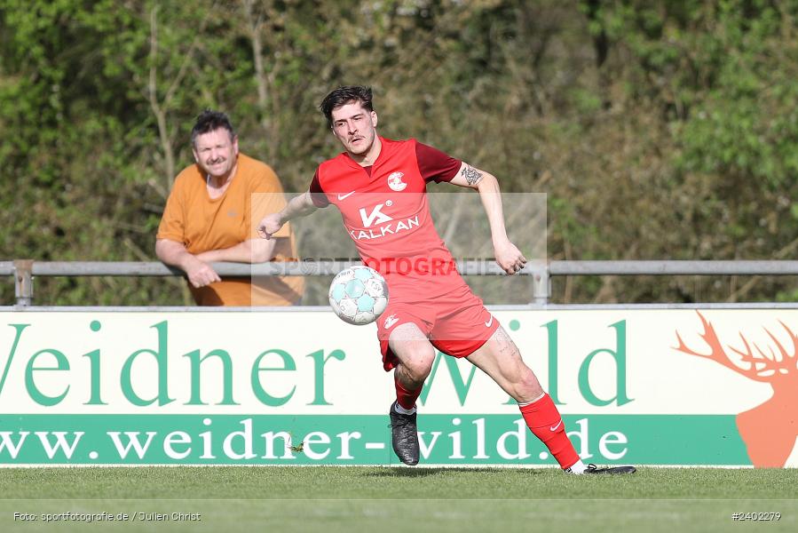 Sportgelände, Karlburg, 06.04.2024, sport, action, BFV, Fussball, April 2024, 28. Spieltag, Landesliga Nordwest, VAB, TSV, SV Vatan Spor Aschaffenburg, TSV Karlburg - Bild-ID: 2402279