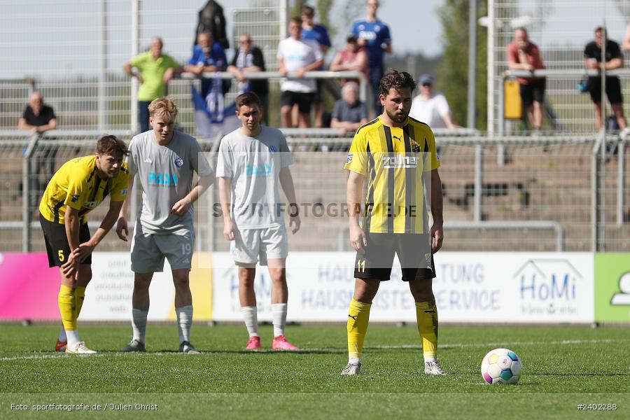 Stadion am Schönbusch, Aschaffenburg, 06.04.2024, sport, action, BFV, Fussball, April 2024, 28. Spieltag, Regionalliga Bayern, DJK, SVA, DJK Vilzing, SV Viktoria Aschaffenburg - Bild-ID: 2402288
